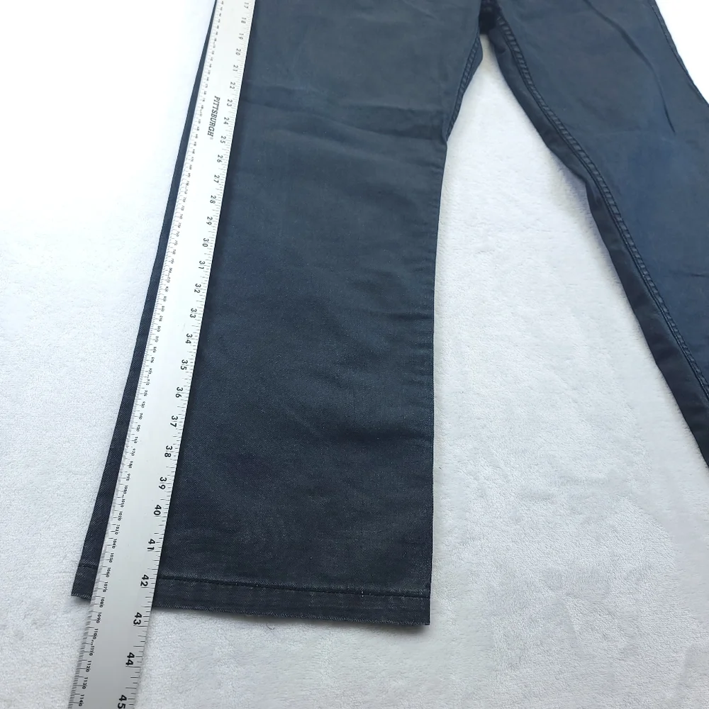 Southpole Jeans Dark Wash Black Denim Loose Baggy Size 42x32 (38x29.5) VTG